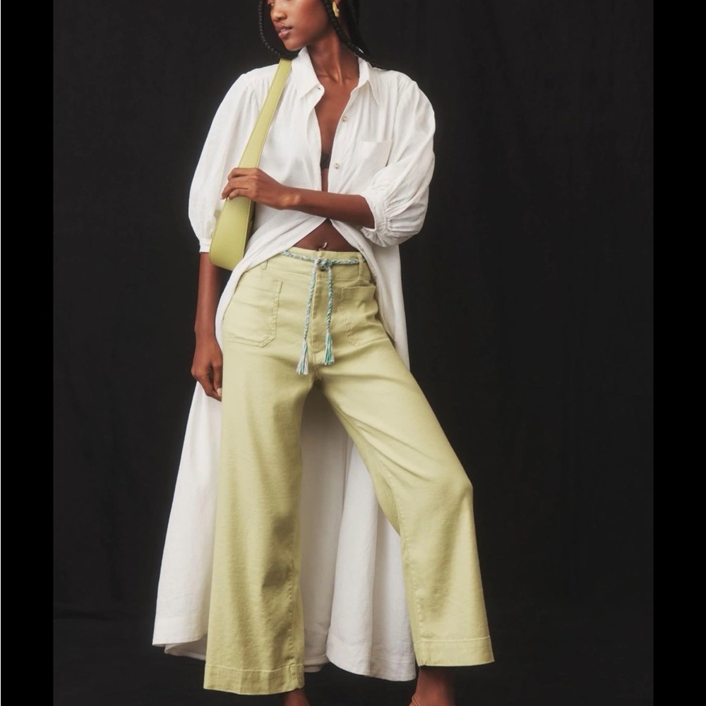 MAEVE by Anthropologie Collette linen pant size 30